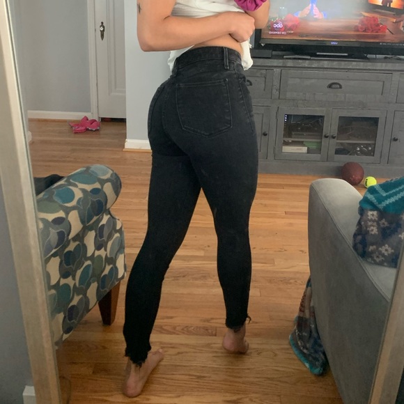 Abercrombie & Fitch Denim - Abercombie & Fitch black high rise jeans size 00